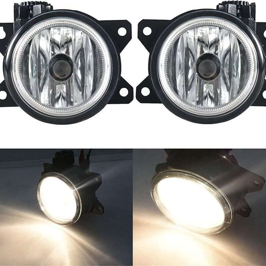 2020 Honda Civic Coupe/Sedan with H8 Bulbs+Front Bumper Fog Light Covers+Harness Switch Kit - BYEH AUTO
