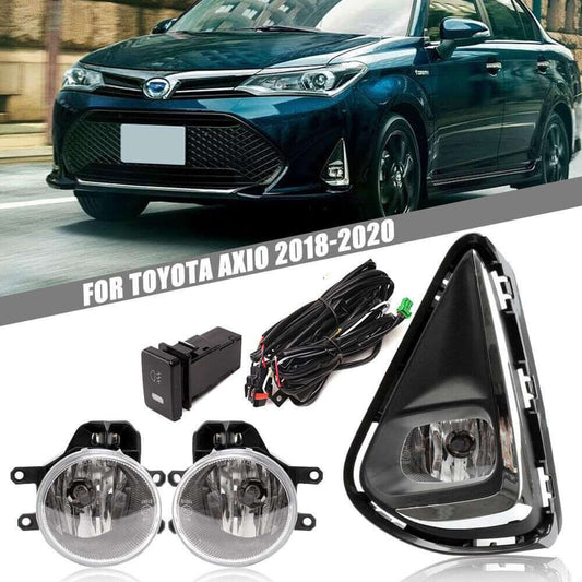 Toyota Corolla Axio 2018- 2020 Fog Light Driving Lamps Kit Full Set - BYEH AUTO