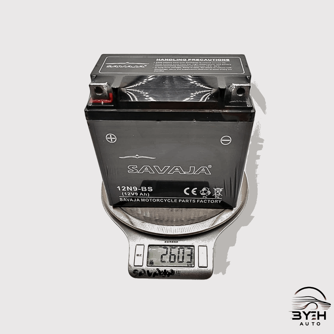 Motorcycle Battery 12N9-BS - BYEH AUTO
