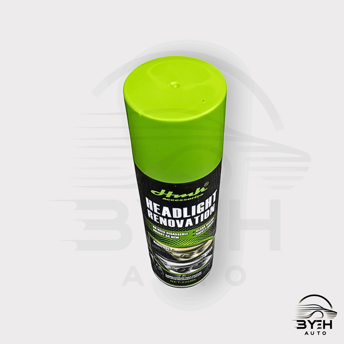 🔥 235ml Long-Lasting Protection Car Headlight Renovation Spray 🚗 - BYEH AUTO