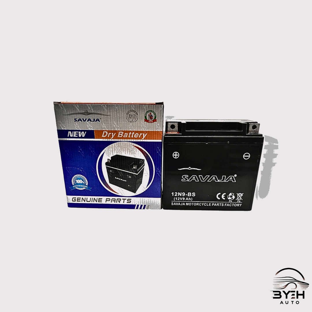 Motorcycle Battery 12N9-BS - BYEH AUTO