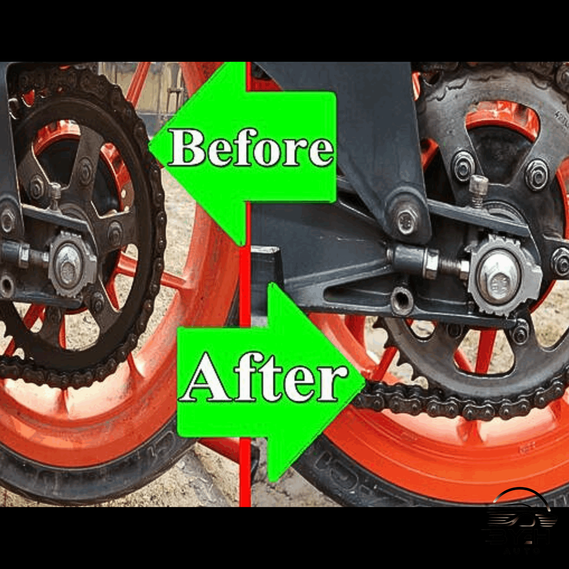 🔥 Motorcycle Chain Lube Anti-Flinch 300ml 🚴‍♂️ - BYEH AUTO