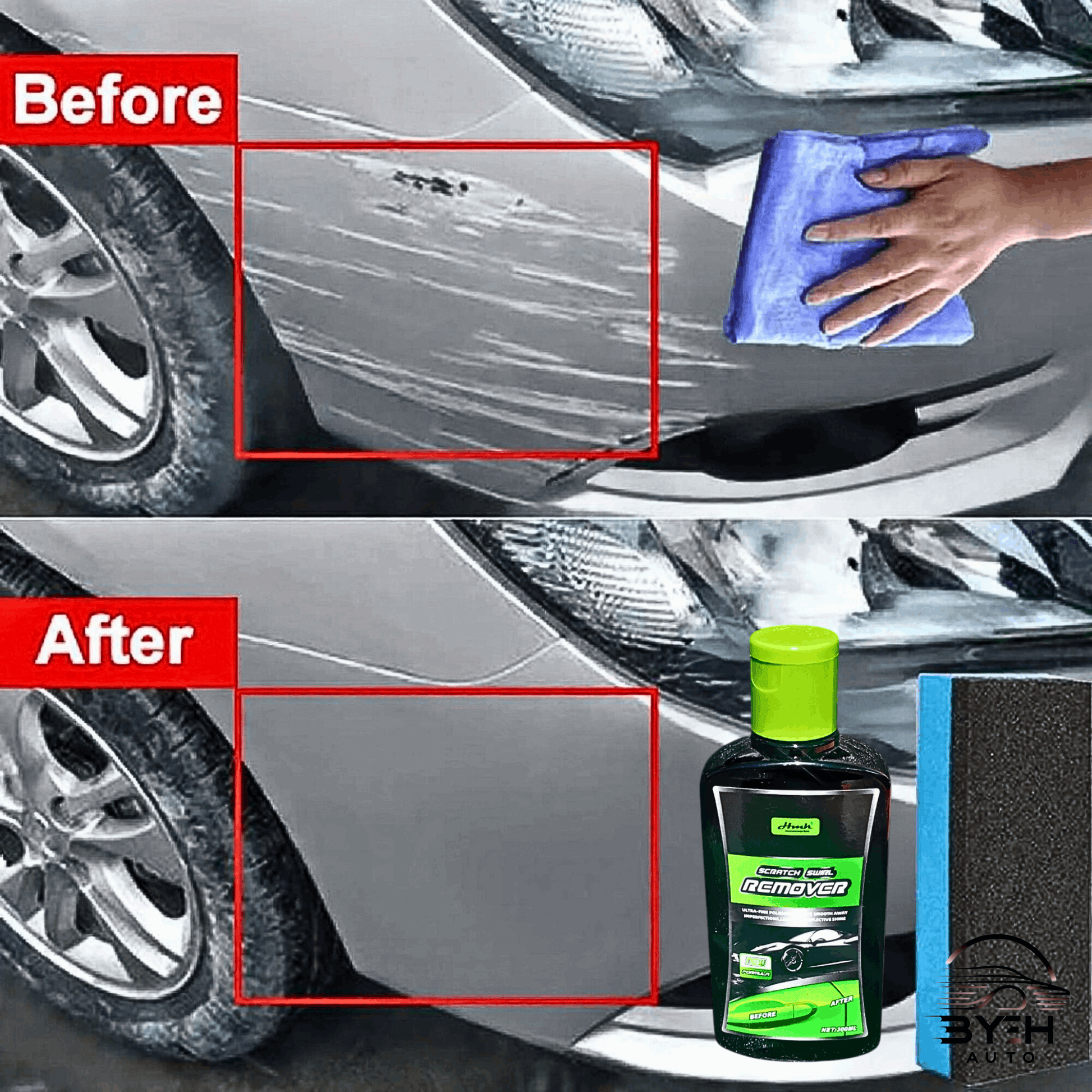 🔥 Scratch Swirl Remover 300ml 🚗 - BYEH AUTO