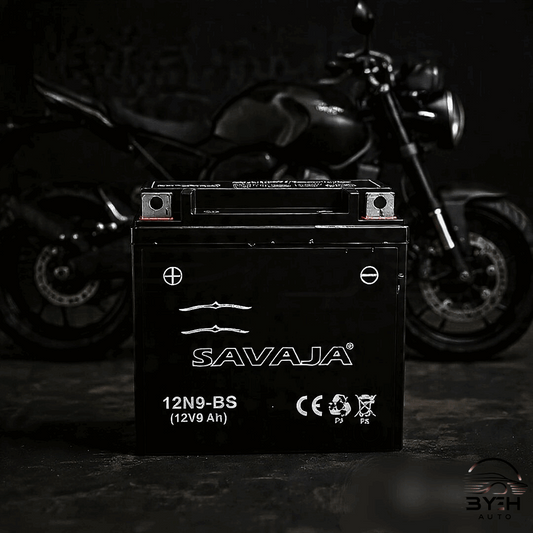 Motorcycle Battery 12N9-BS - BYEH AUTO