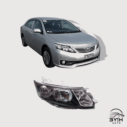 2007-2010 Toyota Allion ZRT260 Headlight Black - BYEH AUTO