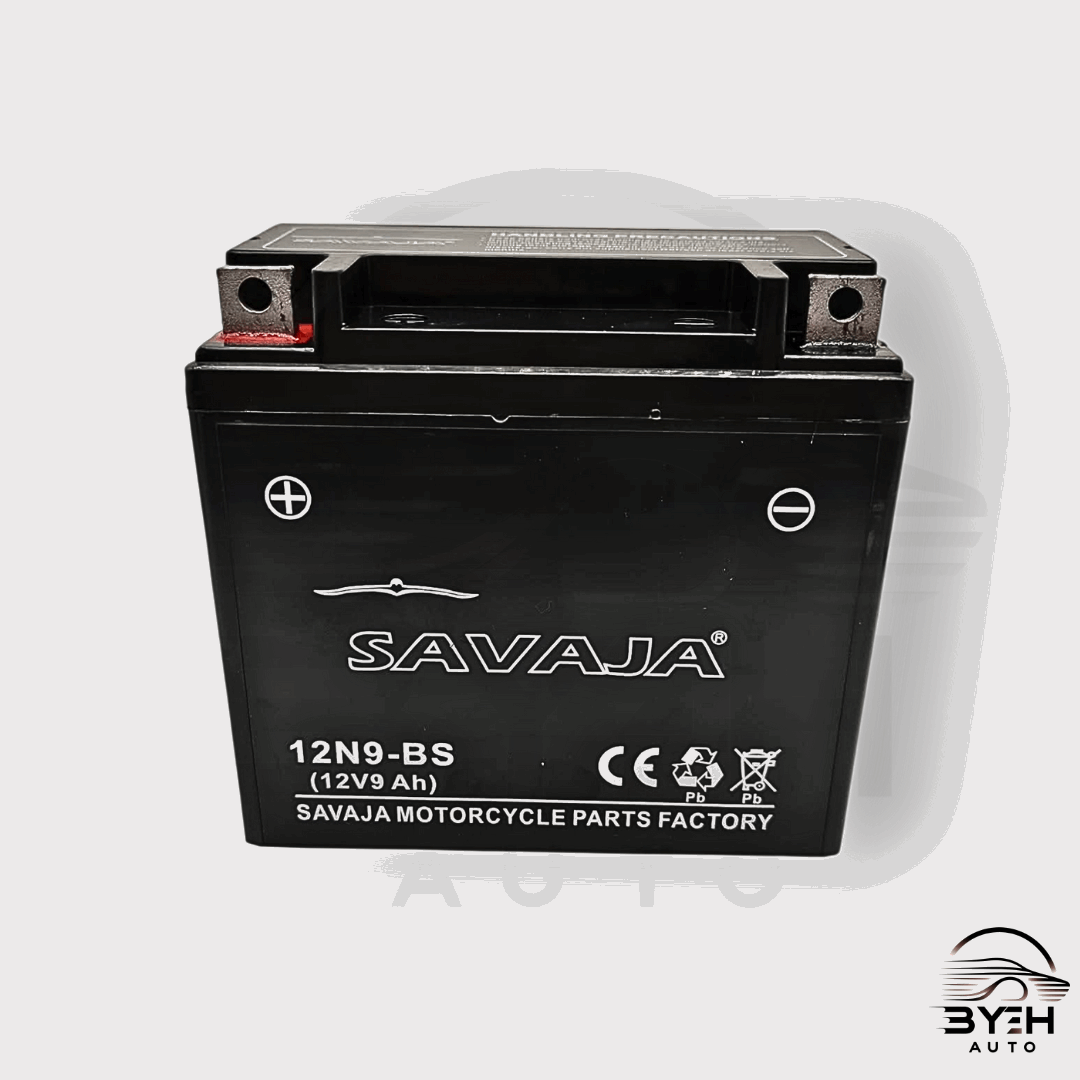 Motorcycle Battery 12N9-BS - BYEH AUTO