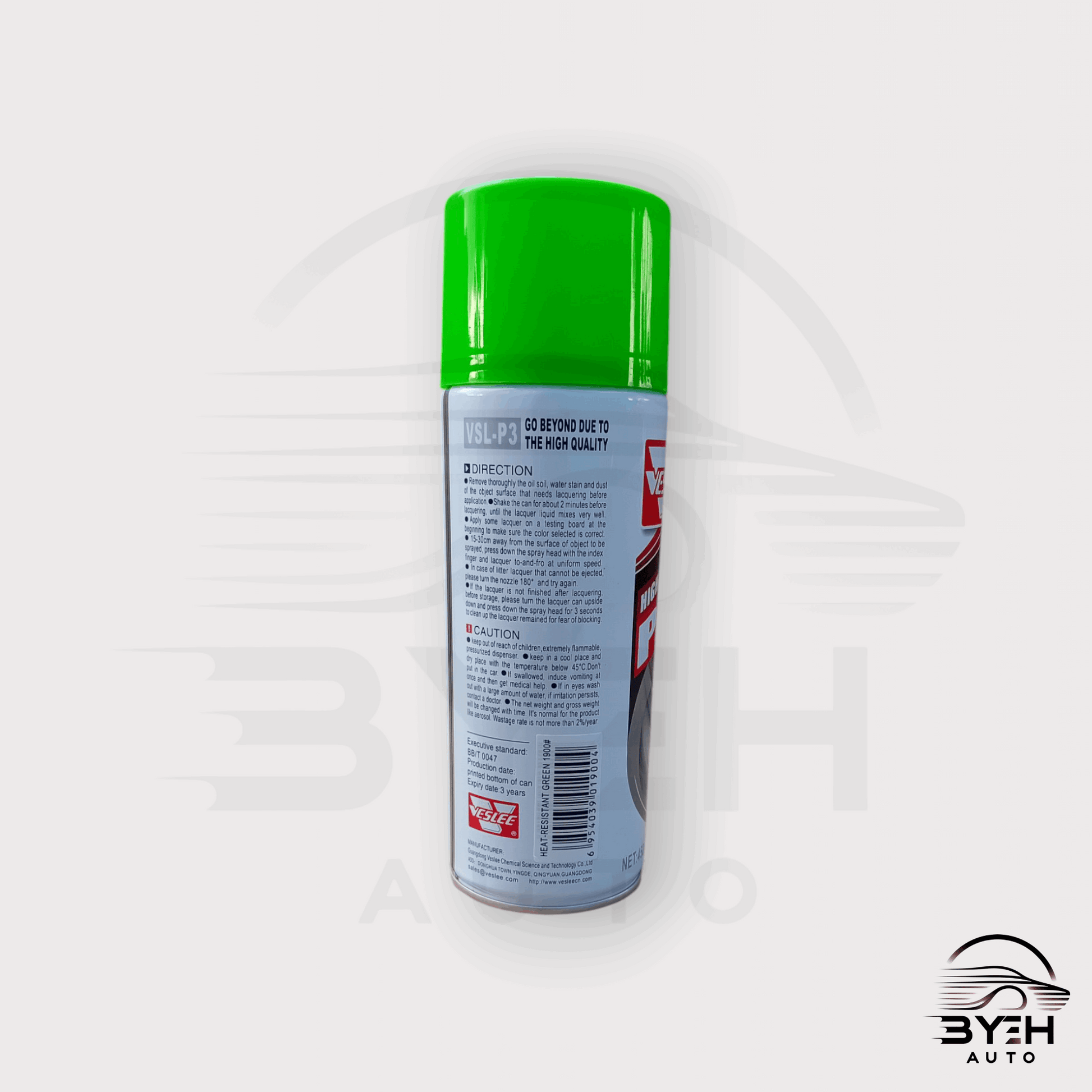 Veslee Heat Resistant Spray Paint
High-Temperature Protection for Various Surfaces - BYEH AUTO