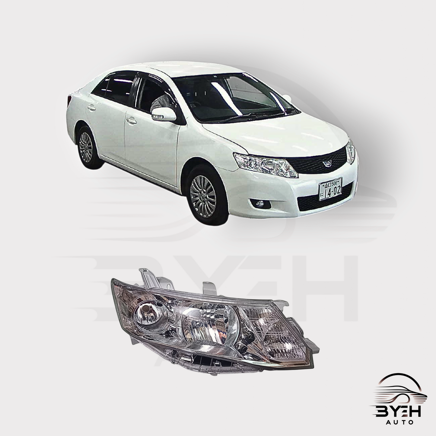 2007-2010 Toyota Allion ZRT260 Headlight