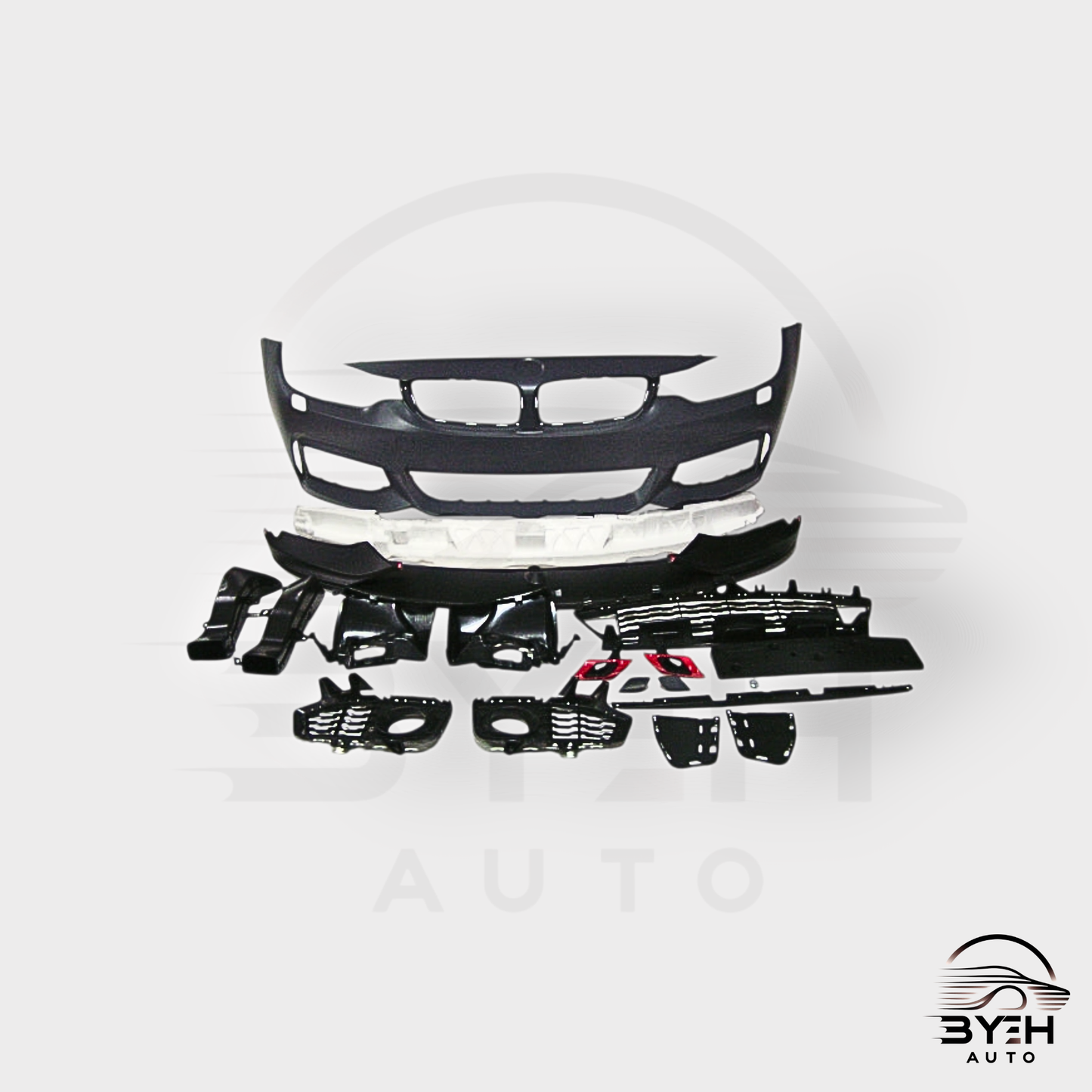 2014-2020 BMW F32 4-Series Performance Style Front Bumper Fog Type