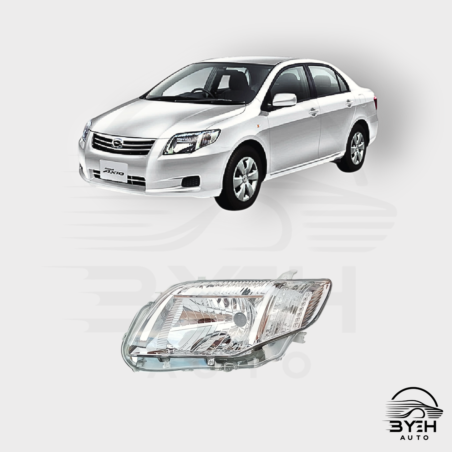 Toyota Corolla Axio E140 HeadLamp  DBA-ZRE141 2006 - 2011