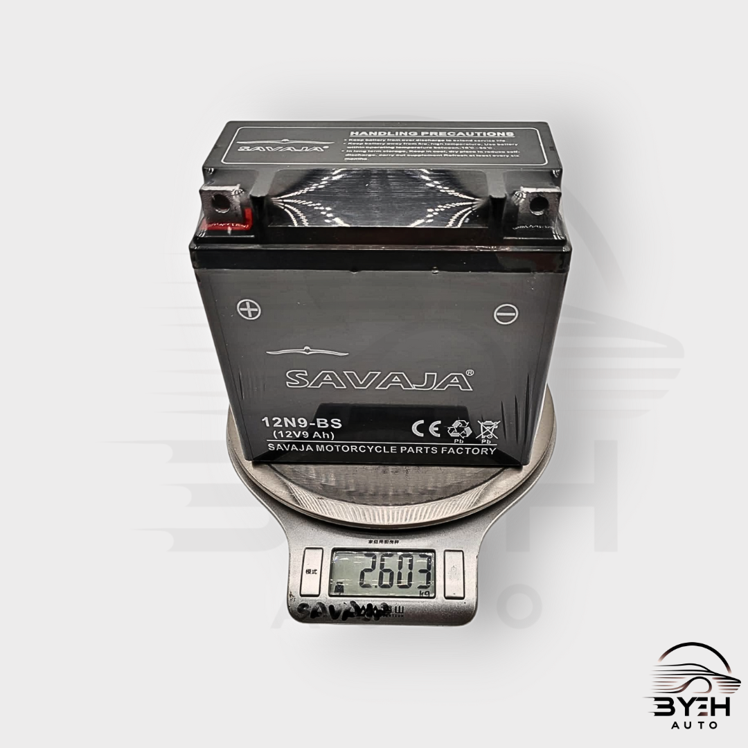 Motorcycle Battery 12N9-BS