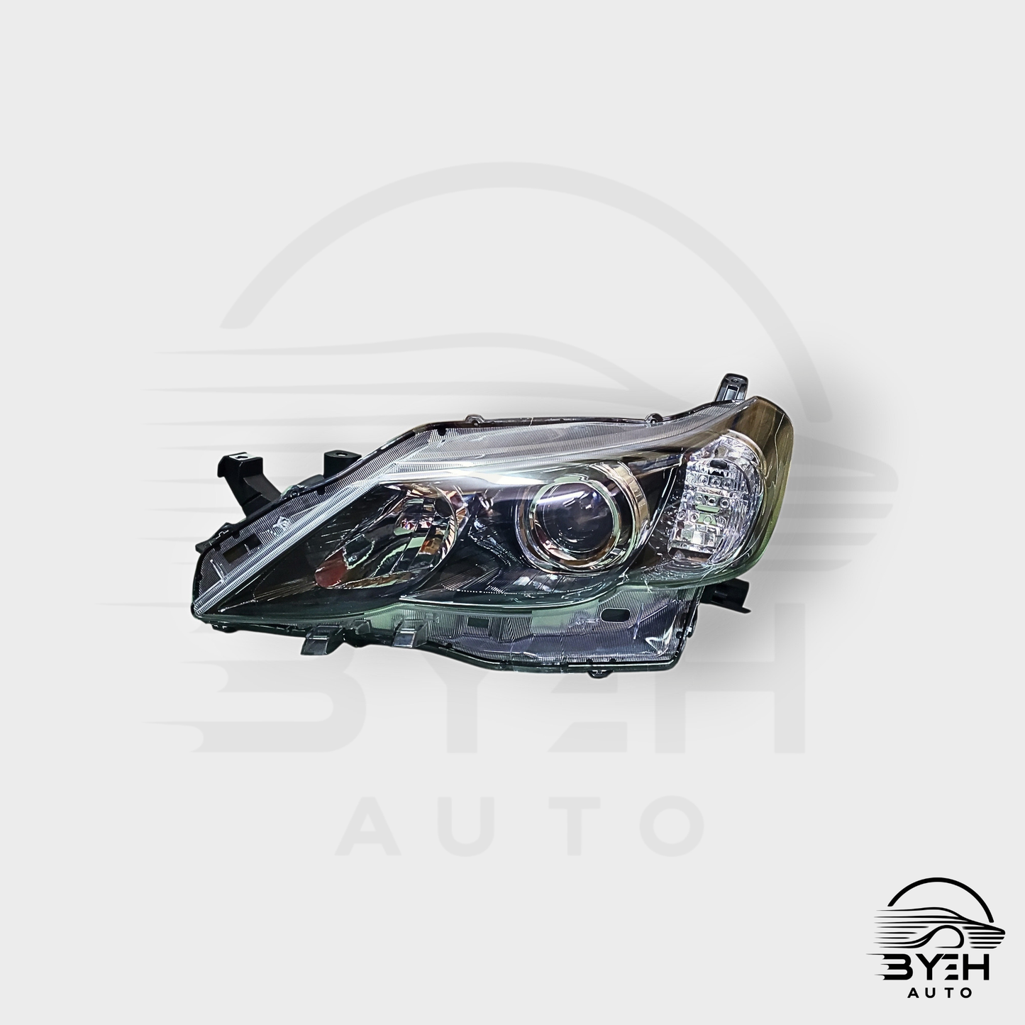 2010–2012 Toyota Mark X Headlight (Dark Background) – GRX130