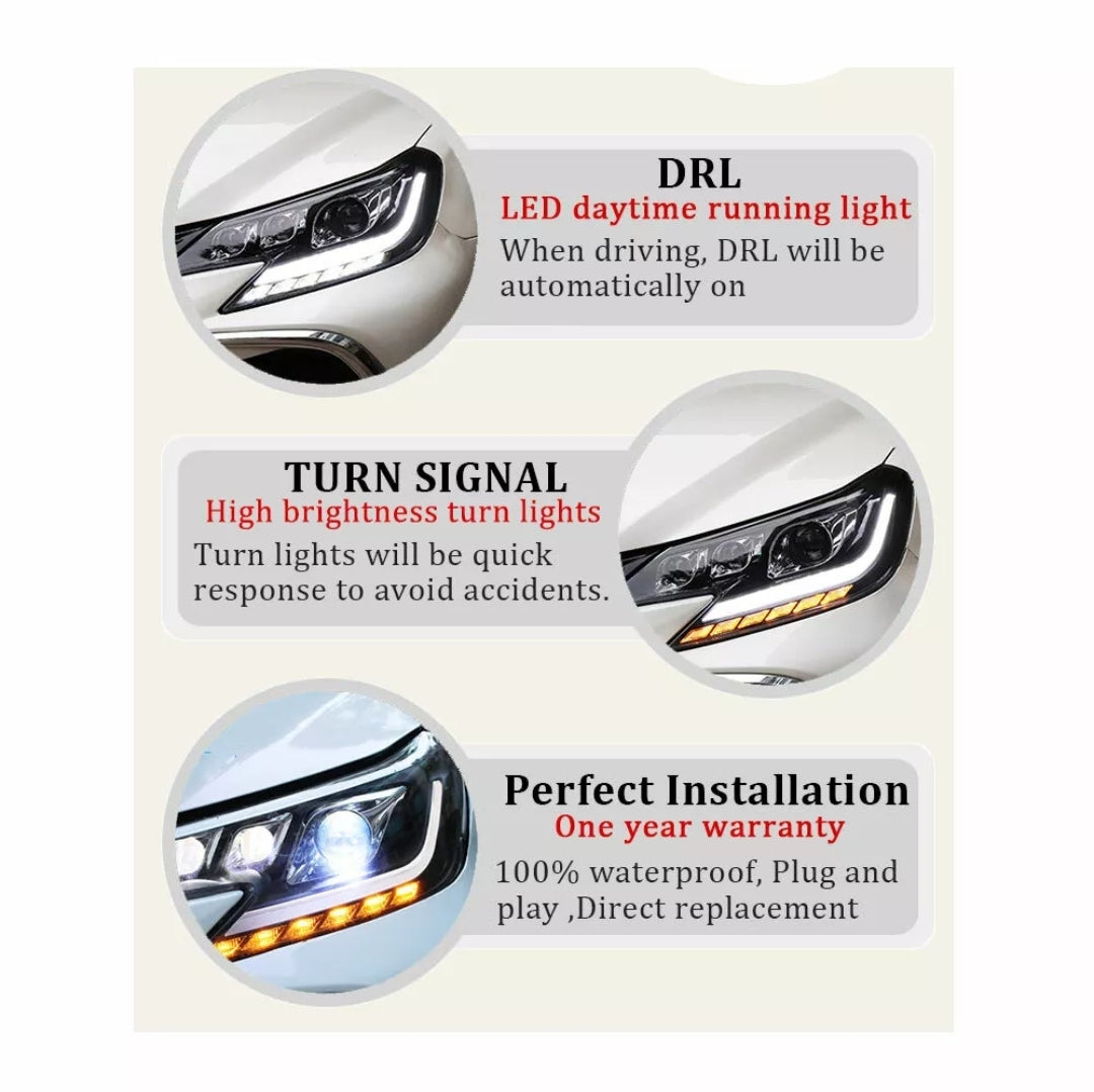 Toyota Mark X 2013 - 2018 Headlight Tripple Projector