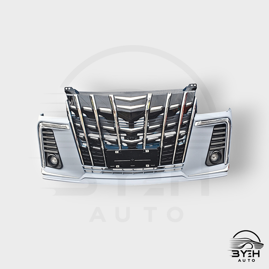 2004–2025 Toyota Hiace H200 Front Bumper – Alphard Style