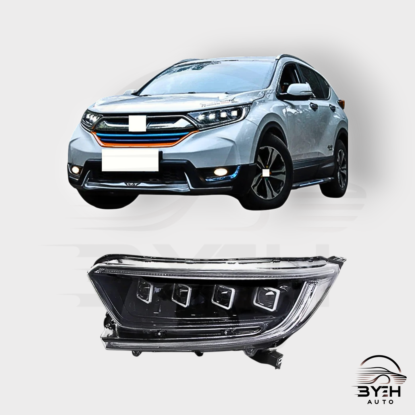 2017-2021 Honda CR-V Bugatti Style Headlights - Pair