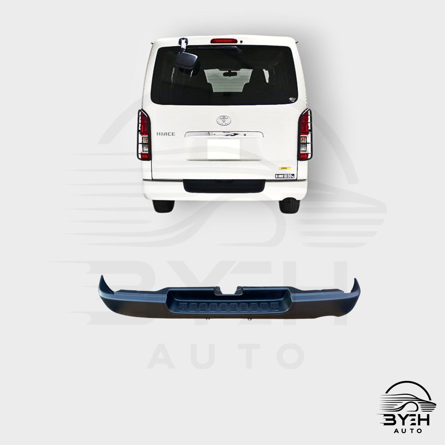 2005 – 2025 Toyota Hiace H200 Narrow Body Rear Bumper with Step