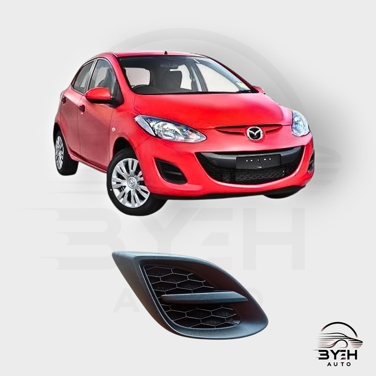 2010-2013 Mazda 2 Foglamp Cover Hole Dummy