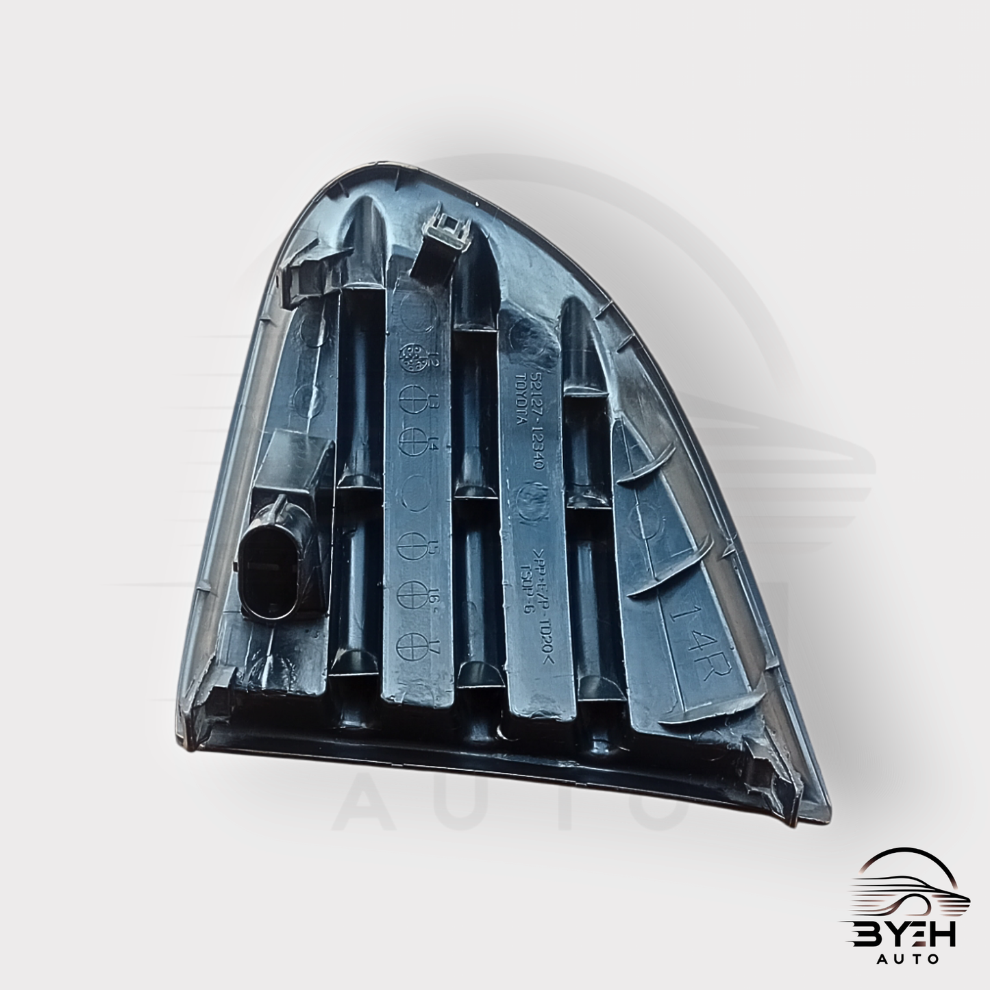 2012-2015 Toyota Corolla Axio/Fielder Front Bumper Hole Cover - Perfect Fit & Finish! 🚗💯