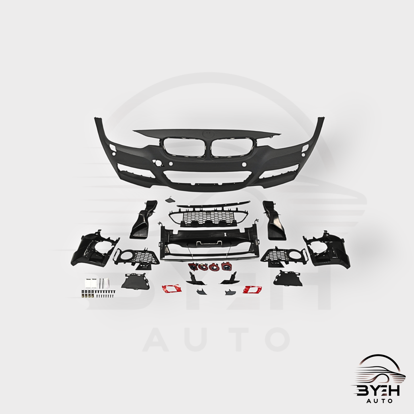 2012-2018 BMW F30 M-Sport Style Front Bumper W/ Fog Lamps