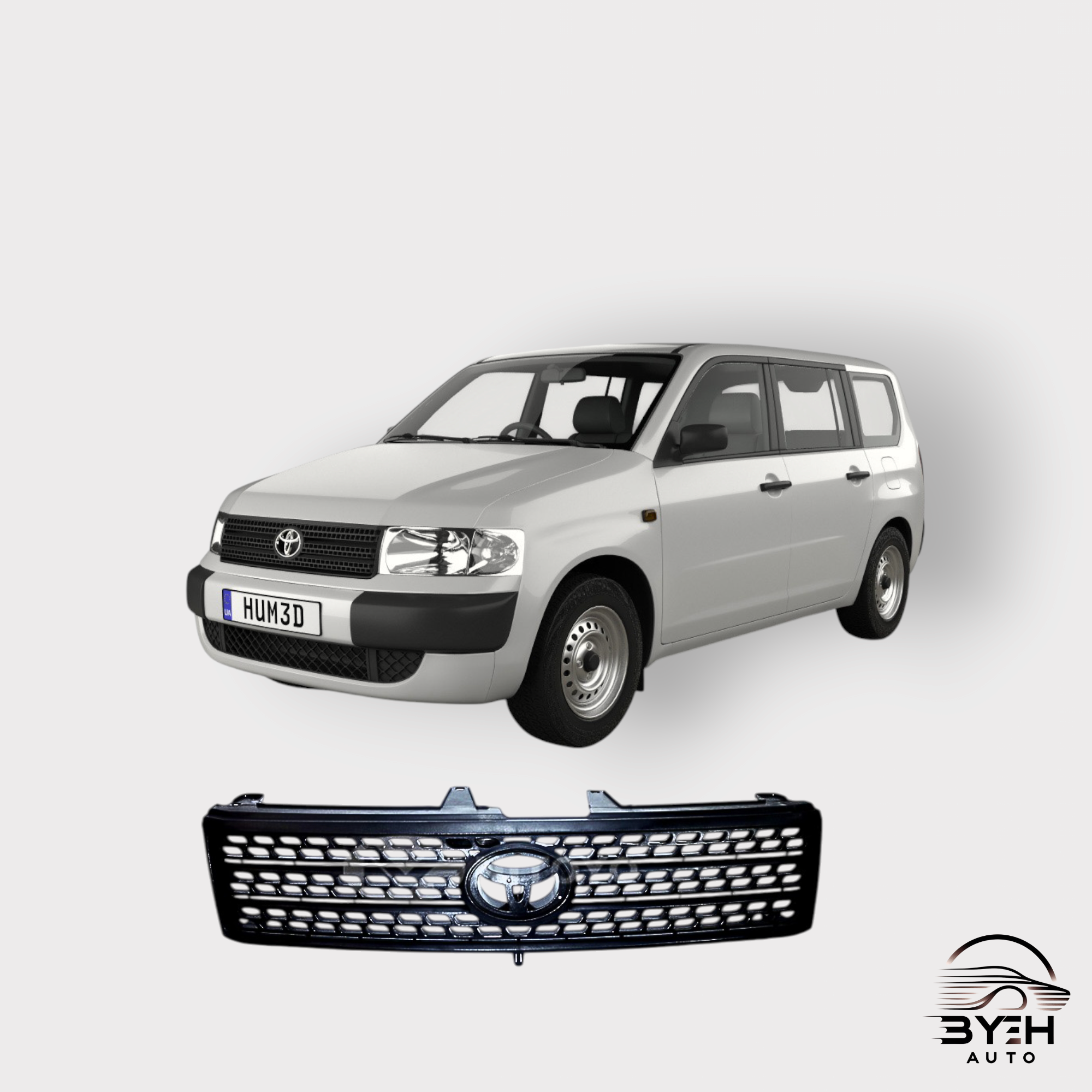 Toyota Probox 2002-2014 NCP51 Front Upper Grill – BYEH AUTO