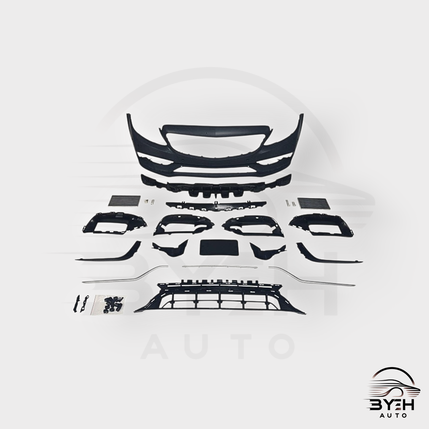 15-21 Mercedes Benz W205 C Class, Facelift C63 AMG Style Front Bumper