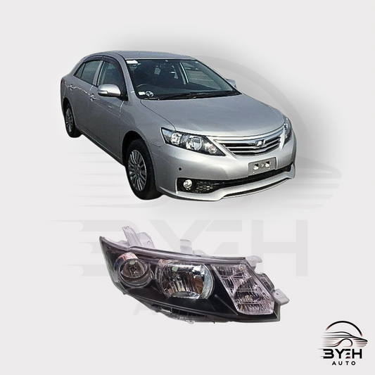 2007-2010 Toyota Allion ZRT260 Headlight Black