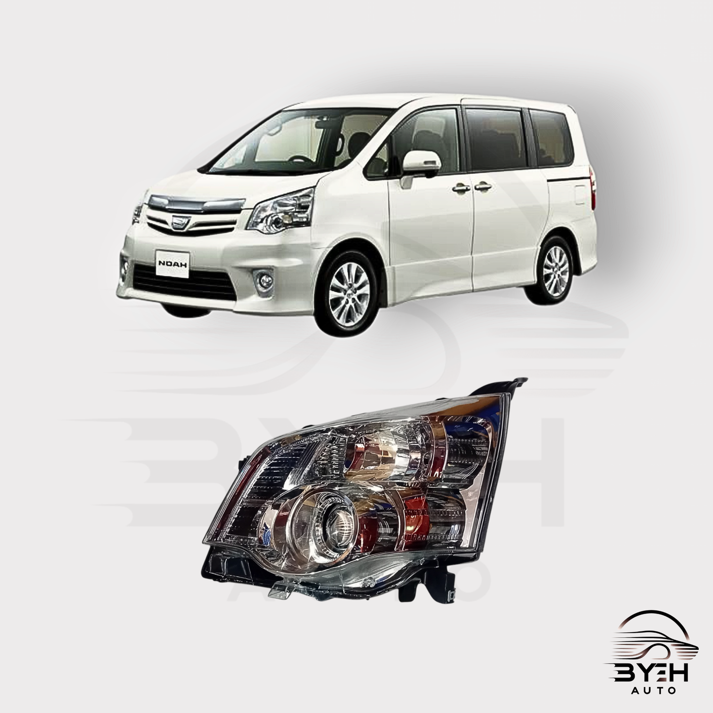 High-Quality Headlight for Toyota Noah (2010-2014)