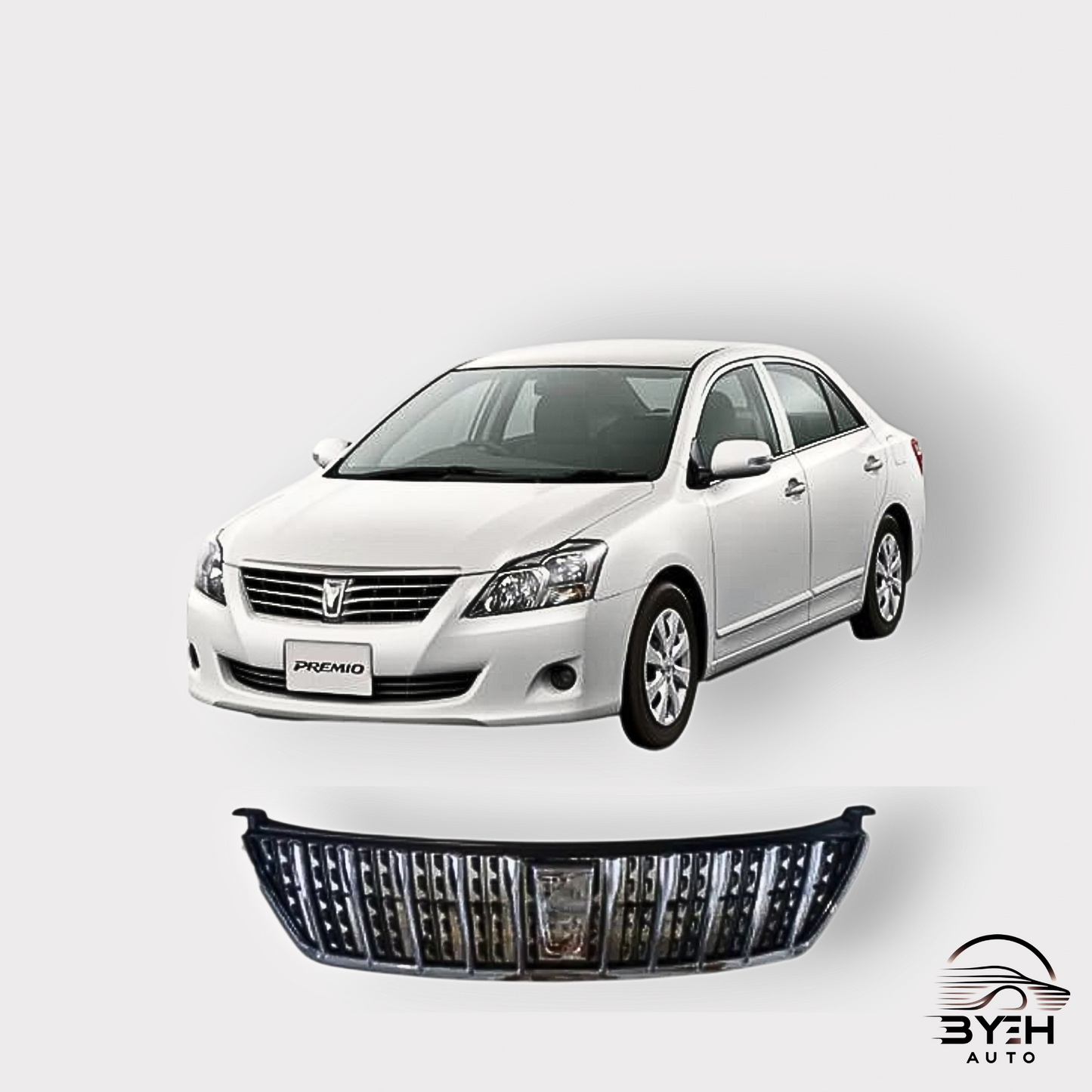 2006-2016 Toyota Premio Front Upper Radiator Grill
