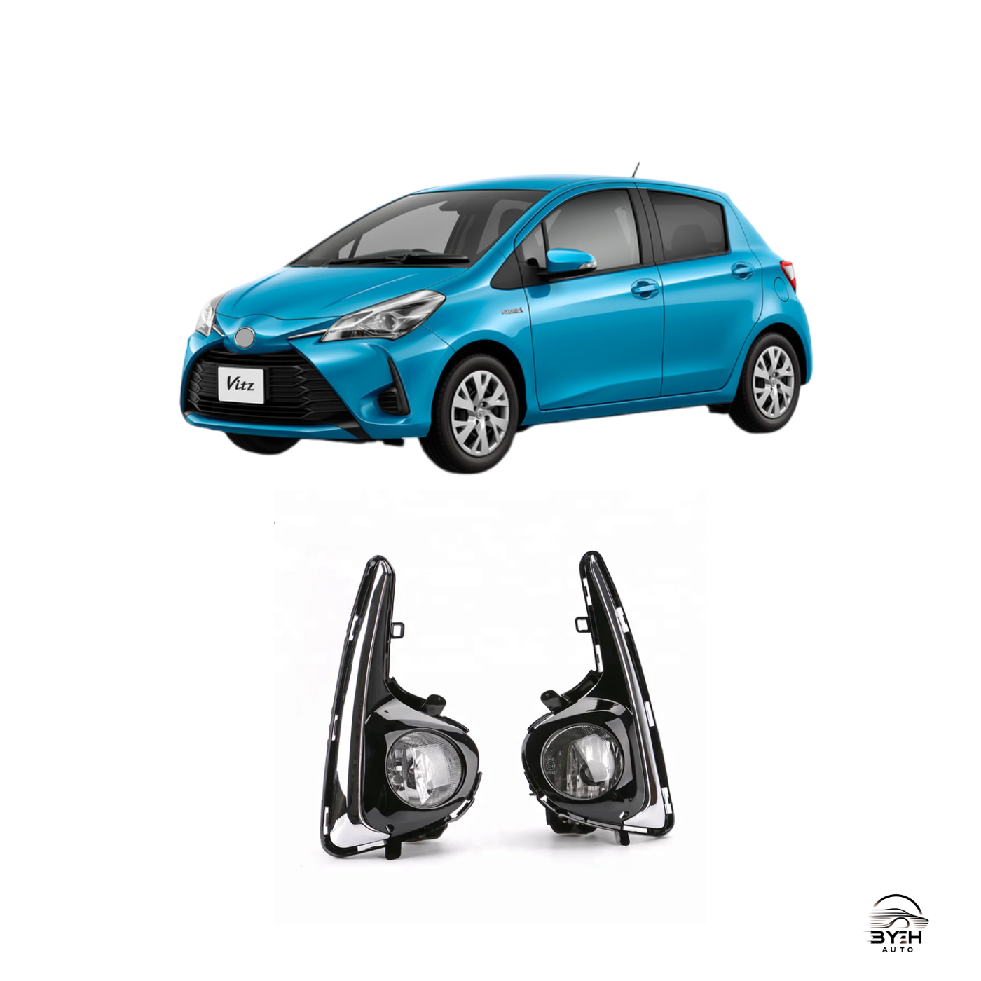 Toyota Vitz 2017-2020 Fog Light Kit