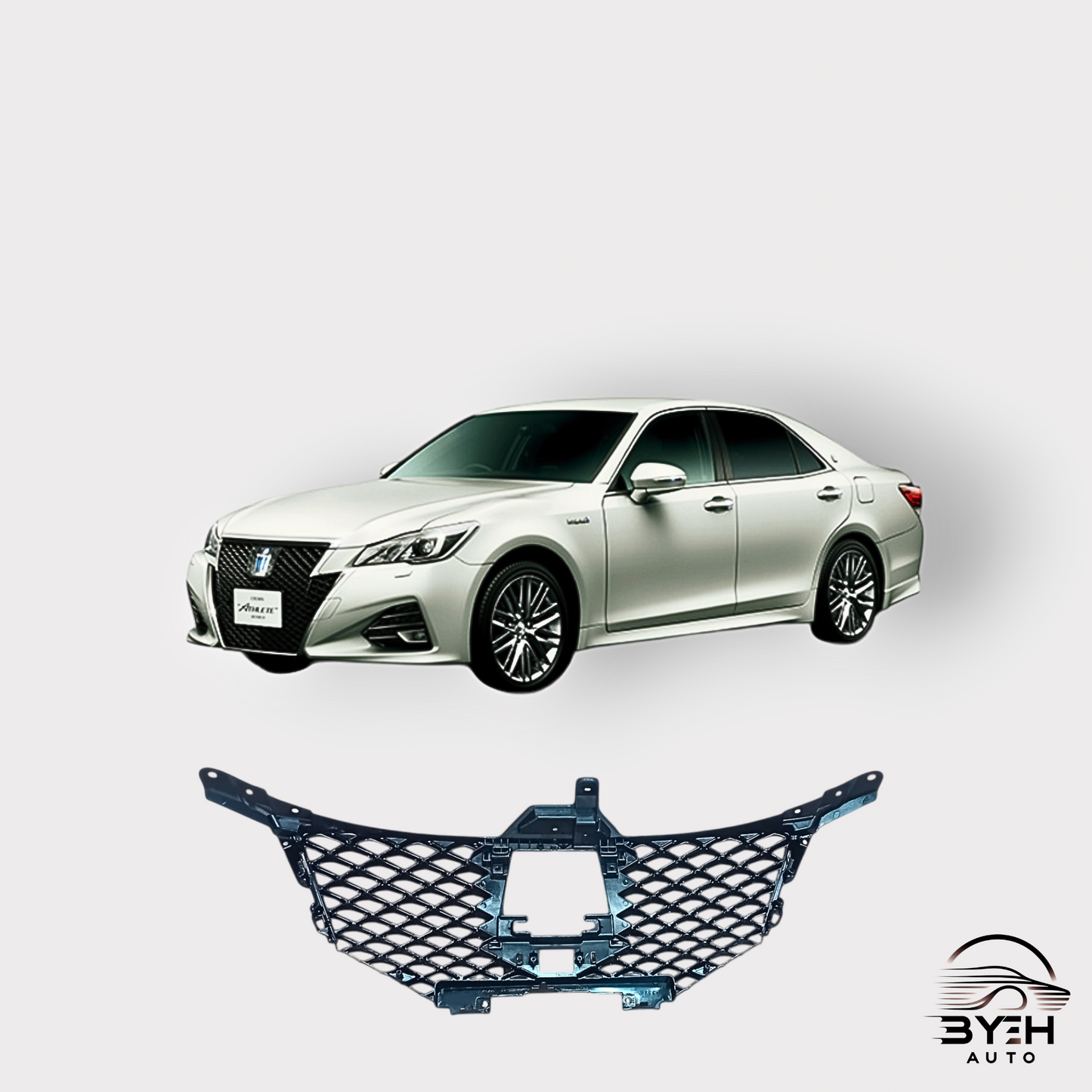 Toyota Crown Athlete AWS210 Upper Front Bumper Grill 2015 - 2019