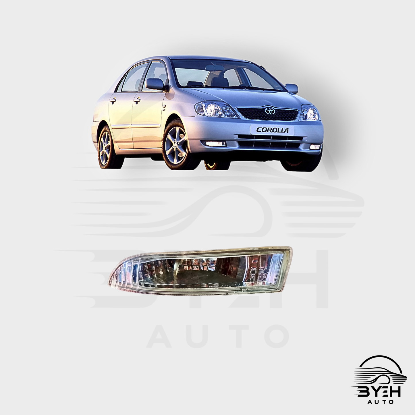 2000–2004 Toyota Corolla E120 Fog Lamp Kit – Upgrade Visibility & Style