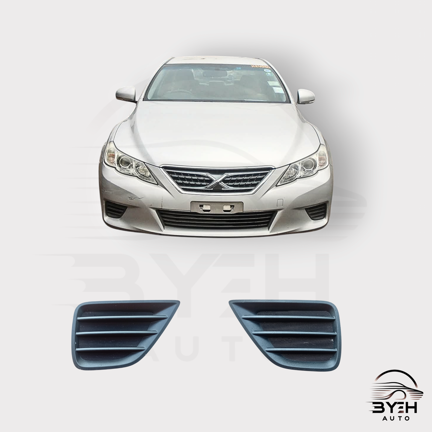 2010 - 2012 Toyota Mark X Front Bumper Hole Cover - High-Quality Replacement