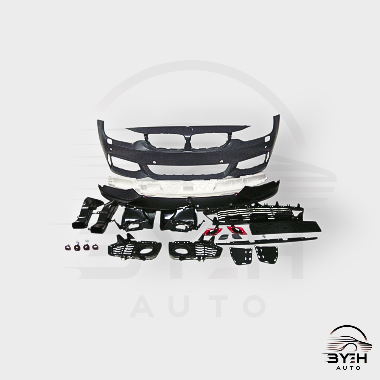 2014-2020 BMW F32 4-Series Performance Style Front Bumper Fog Type